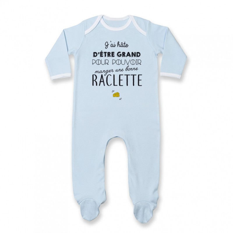 Pyjama bébé Une bonne raclette Pyjama bébé Une bonne raclette