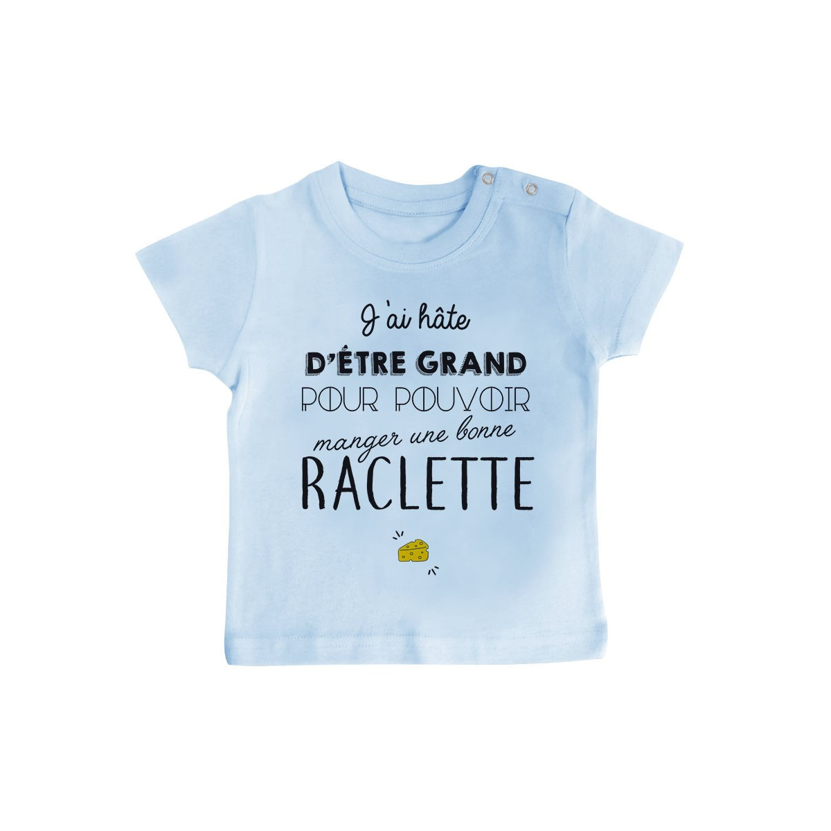 T-Shirt bébé Une bonne raclette