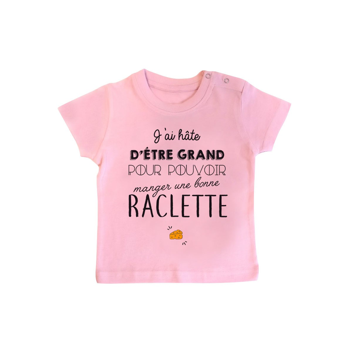 T-Shirt bébé Une bonne raclette