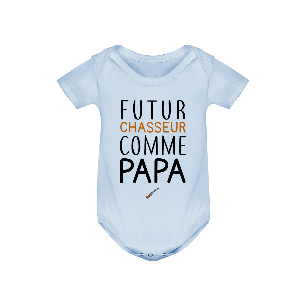 Body bébé Futur chasseur comme papa