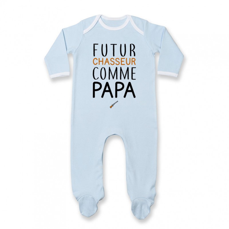 Pyjama bébé Futur chasseur comme papa