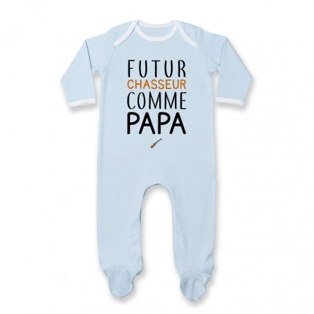 Pyjama bébé Futur chasseur comme papa