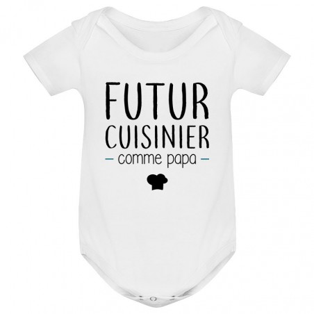 Body bébé Futur cuisinier comme papa