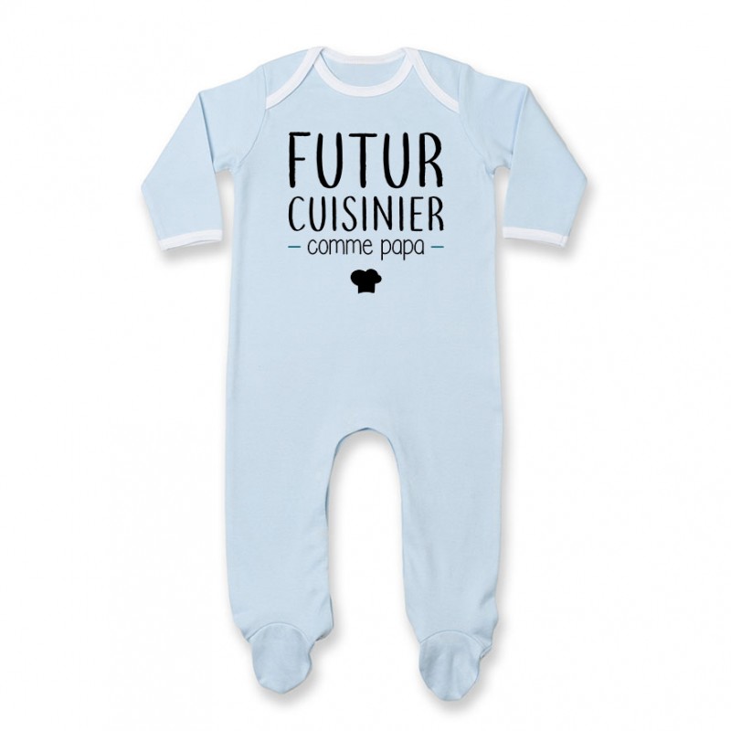 Pyjama bébé Futur cuisinier comme papa