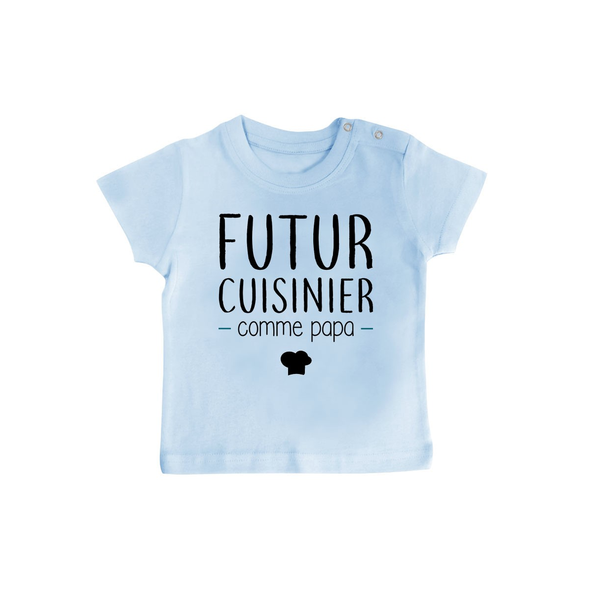 T-Shirt bébé Futur cuisinier comme papa