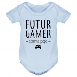 Body bébé Futur gamer comme papa