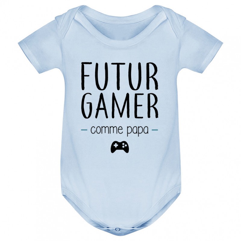 Body bébé Futur gamer comme papa Body bébé Futur gamer comme papa