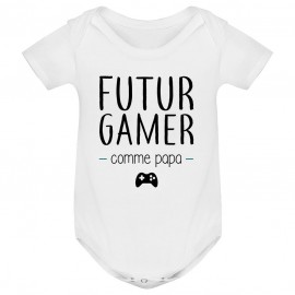 Body bébé Futur gamer comme papa