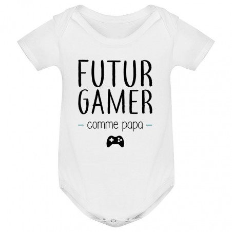 Body bébé Futur gamer comme papa