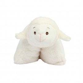 Peluche coussin agneau