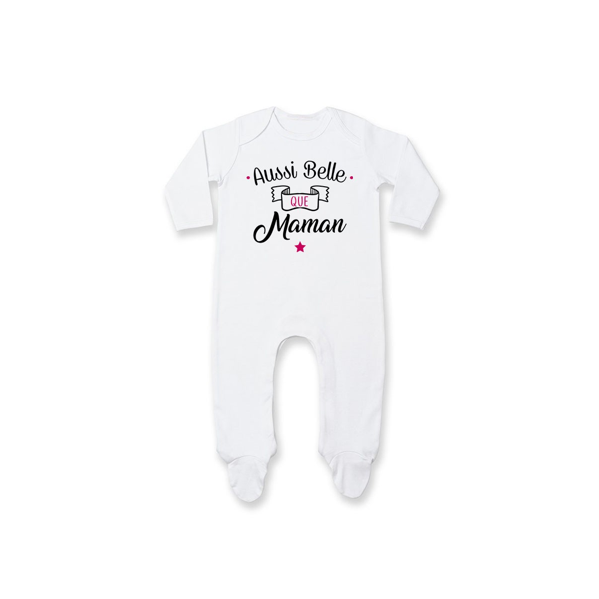 Pyjama bébé Aussi belle que maman