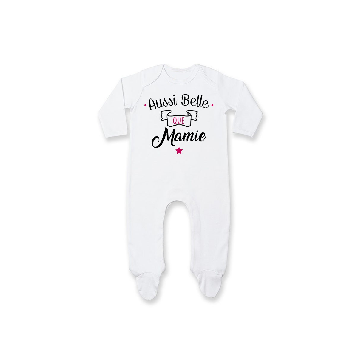 Pyjama bébé Aussi belle que mamie