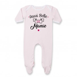 Pyjama bébé Aussi belle que mamie