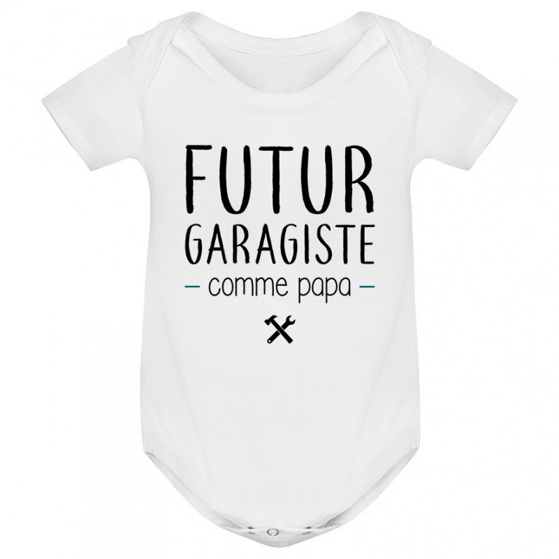 Body bébé Futur garagiste comme papa