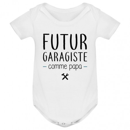 Body bébé Futur garagiste comme papa