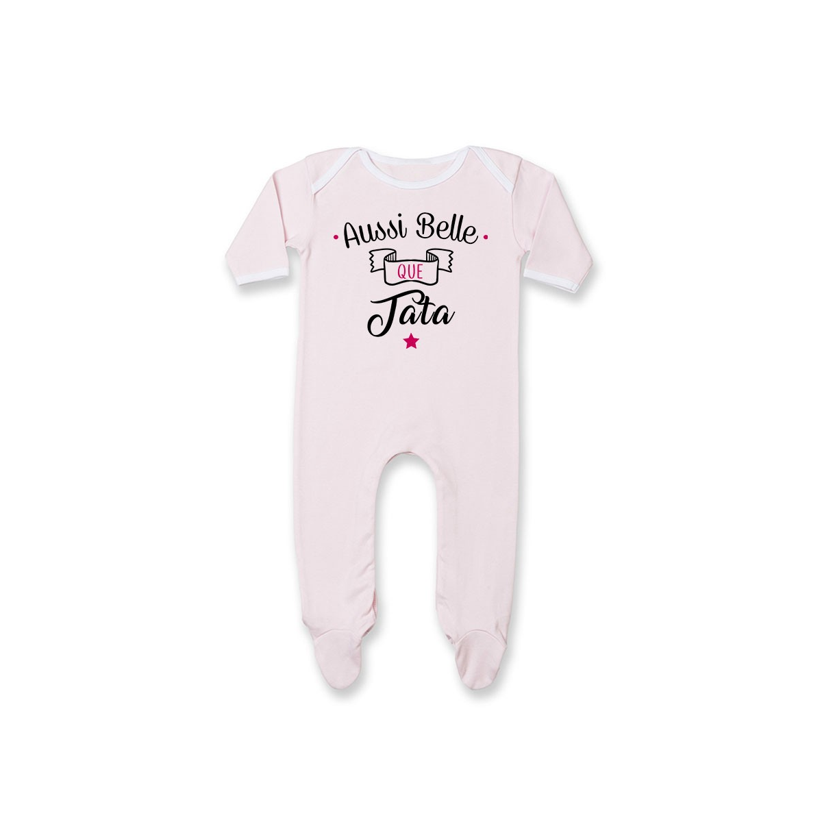 Pyjama bébé Aussi belle que tata