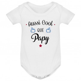 Body bébé Aussi cool que papy