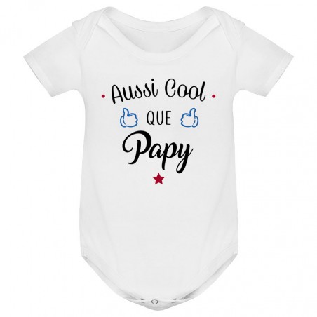 Body bébé Aussi cool que papy