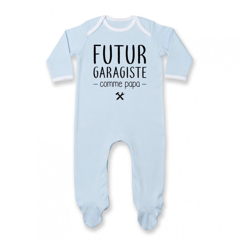 Pyjama bébé Futur garagiste comme papa Pyjama bébé Futur garagiste comme papa