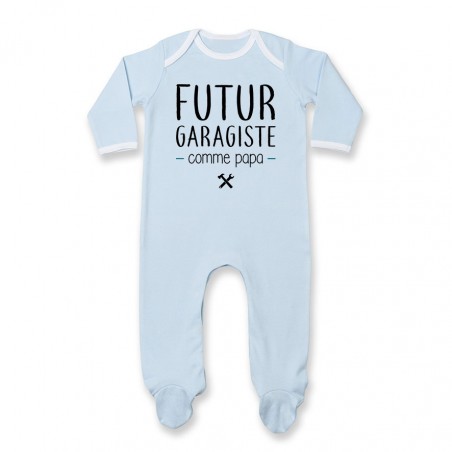 Pyjama bébé Futur garagiste comme papa