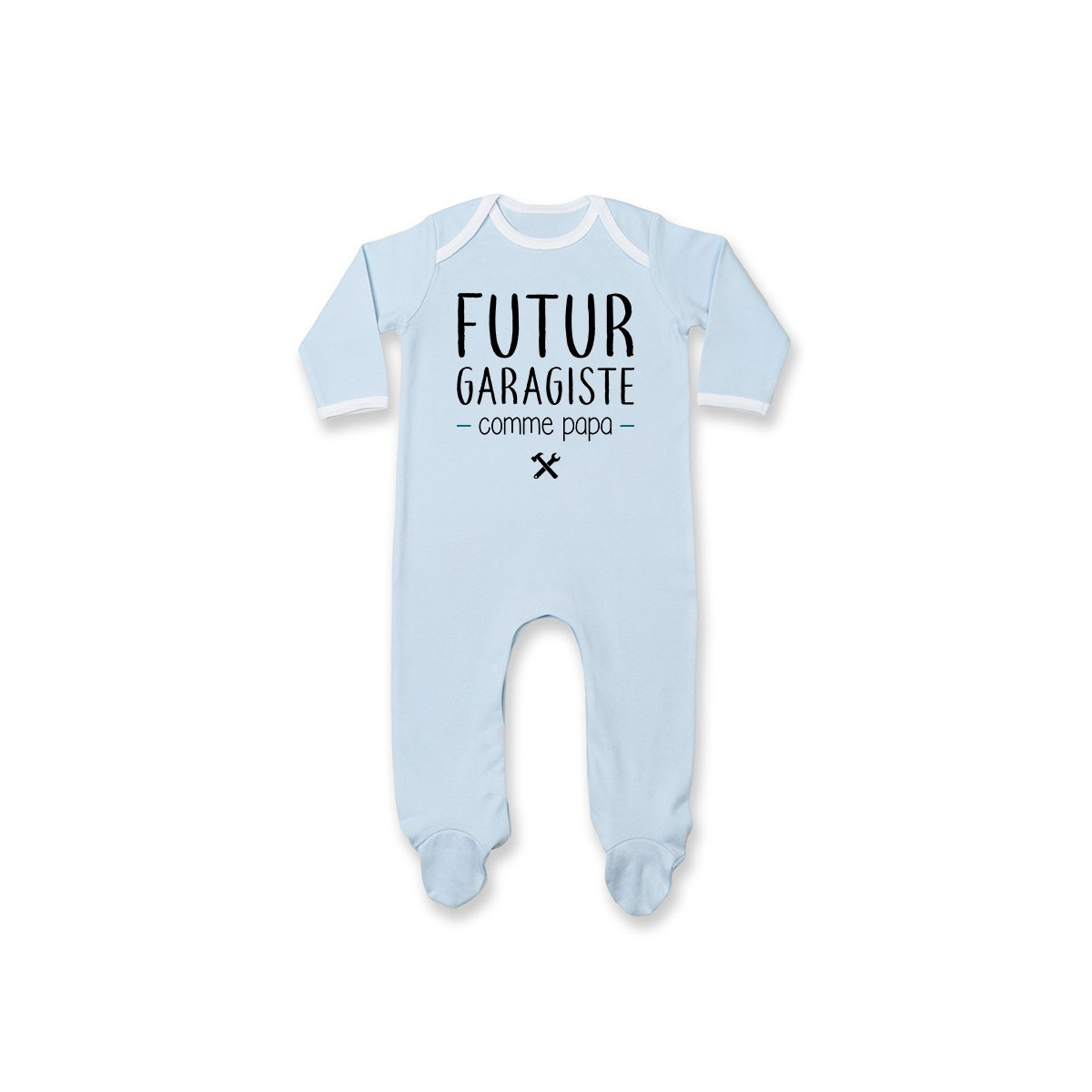 Pyjama bébé Futur garagiste comme papa
