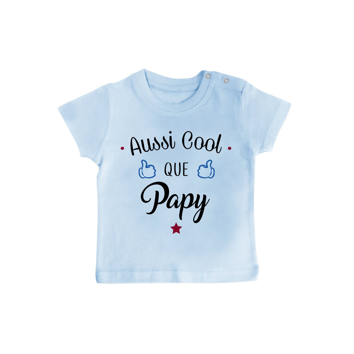 T-Shirt bébé Aussi cool que papy