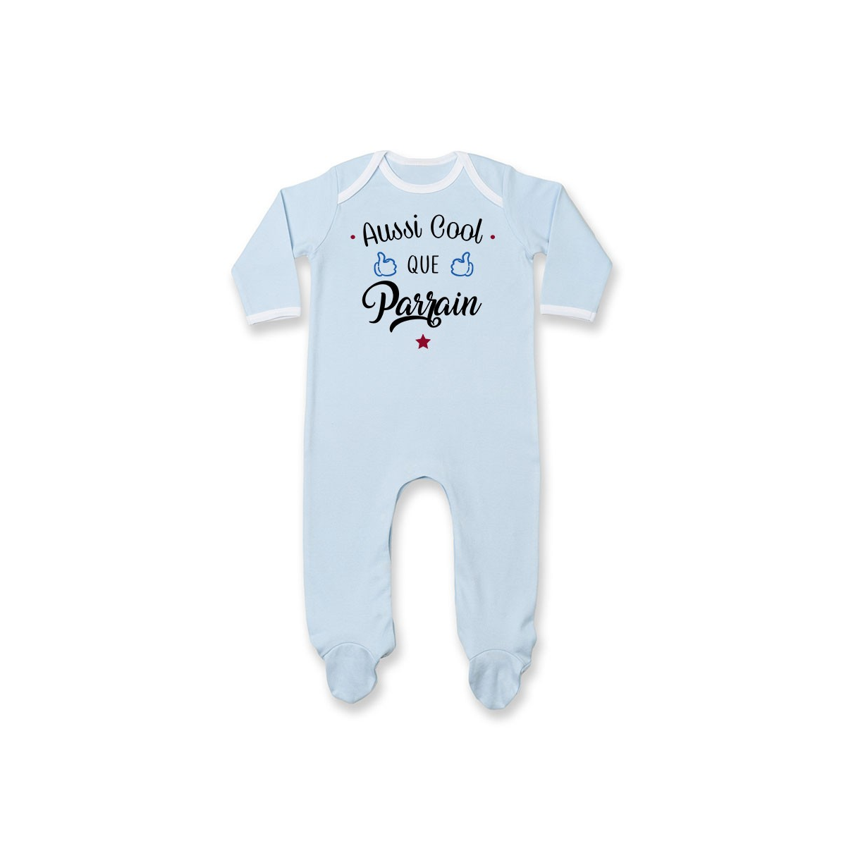 Pyjama bébé Aussi cool que parrain