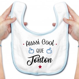 Bavoir bébé Aussi cool que tonton