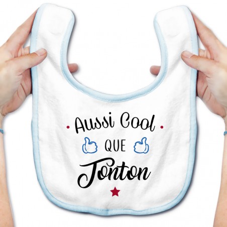 Bavoir bébé Aussi cool que tonton