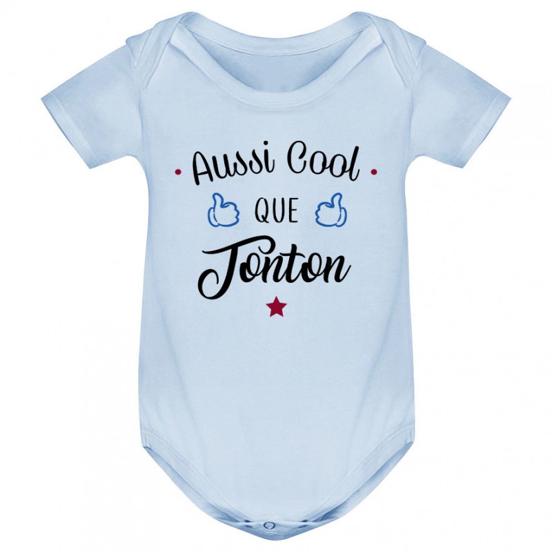 Body bébé Aussi cool que tonton Body bébé Aussi cool que tonton