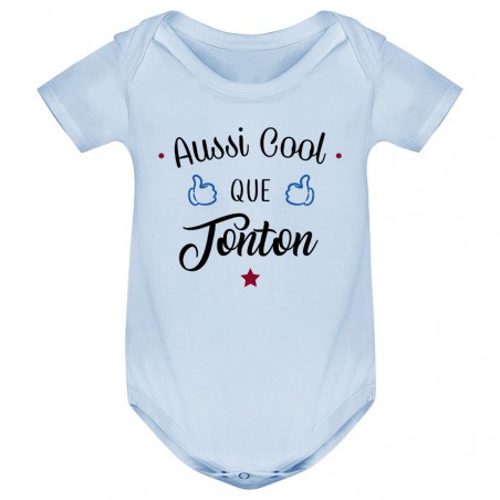 Body bébé Aussi cool que tonton