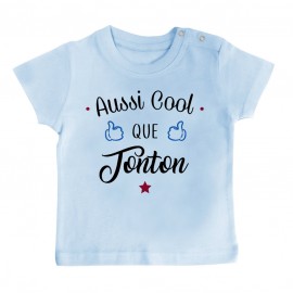 T-Shirt bébé Aussi cool que tonton