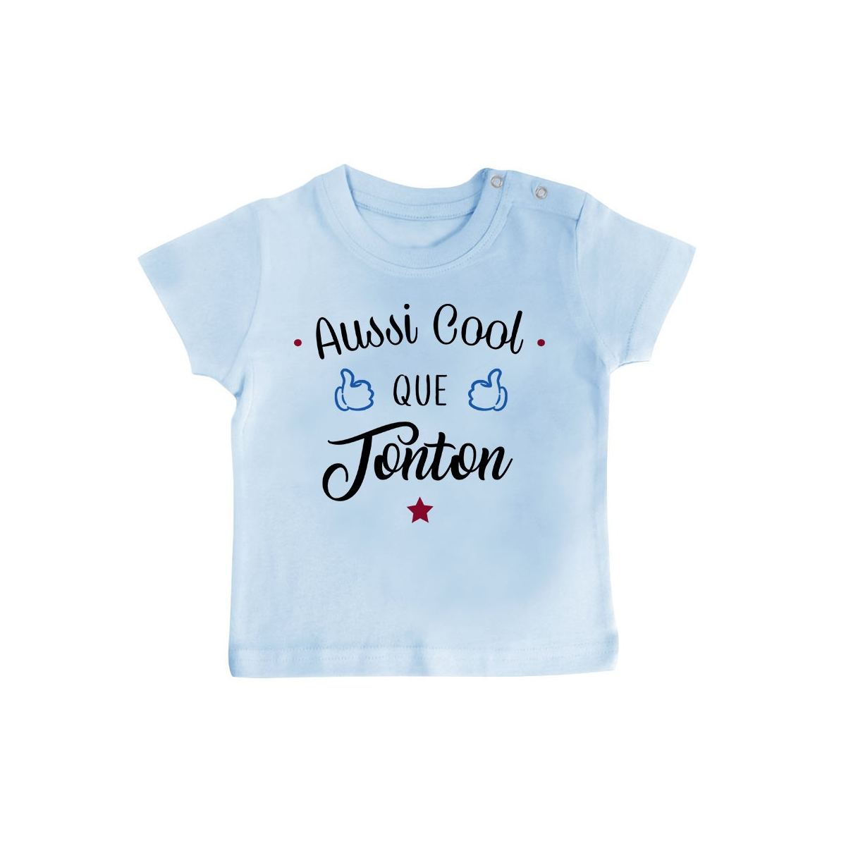 T-Shirt bébé Aussi cool que tonton