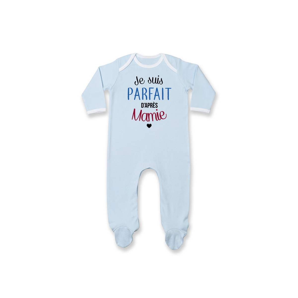 Pyjama bébé Je suis parfait d'après mamie