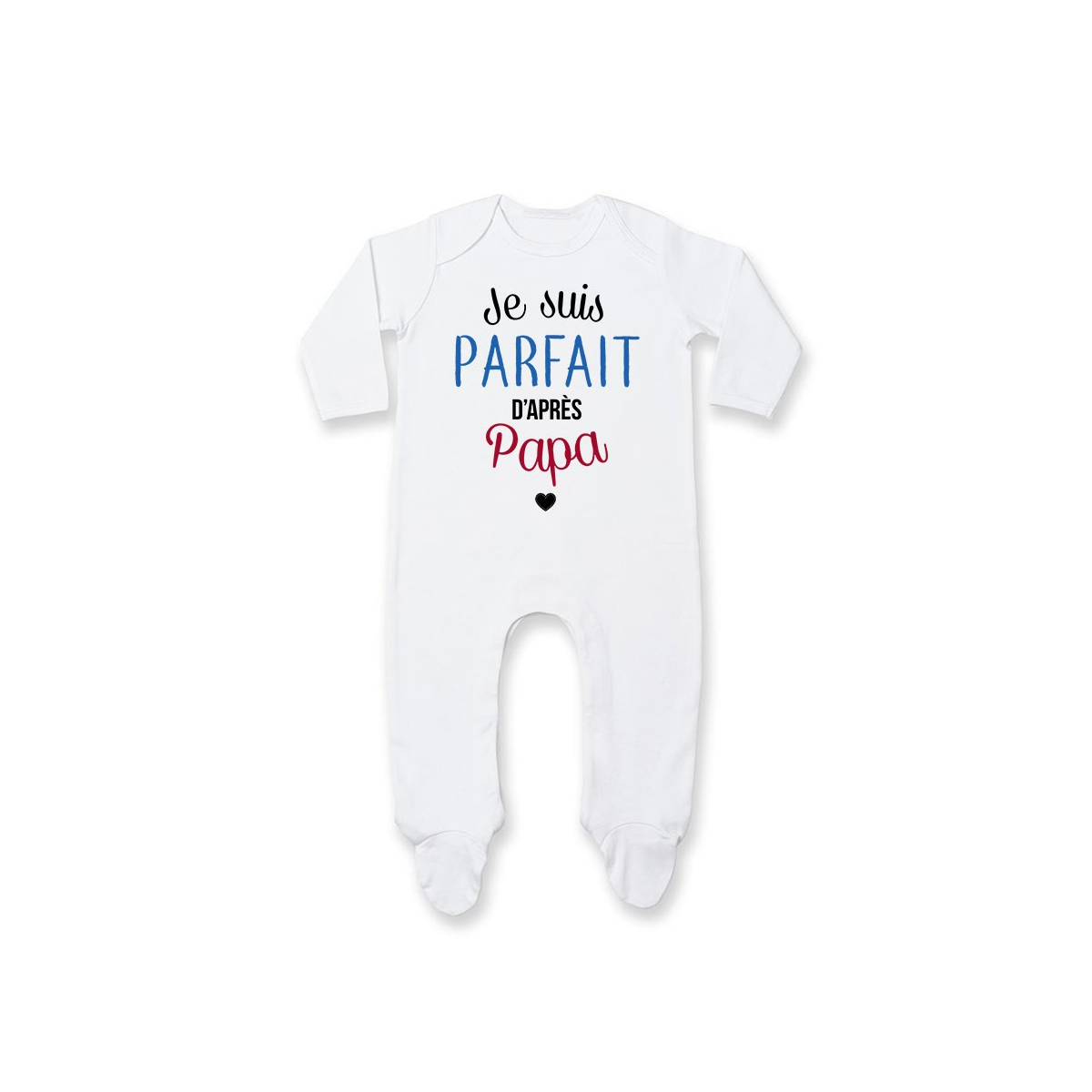 Pyjama bébé Je suis parfait d'après papa