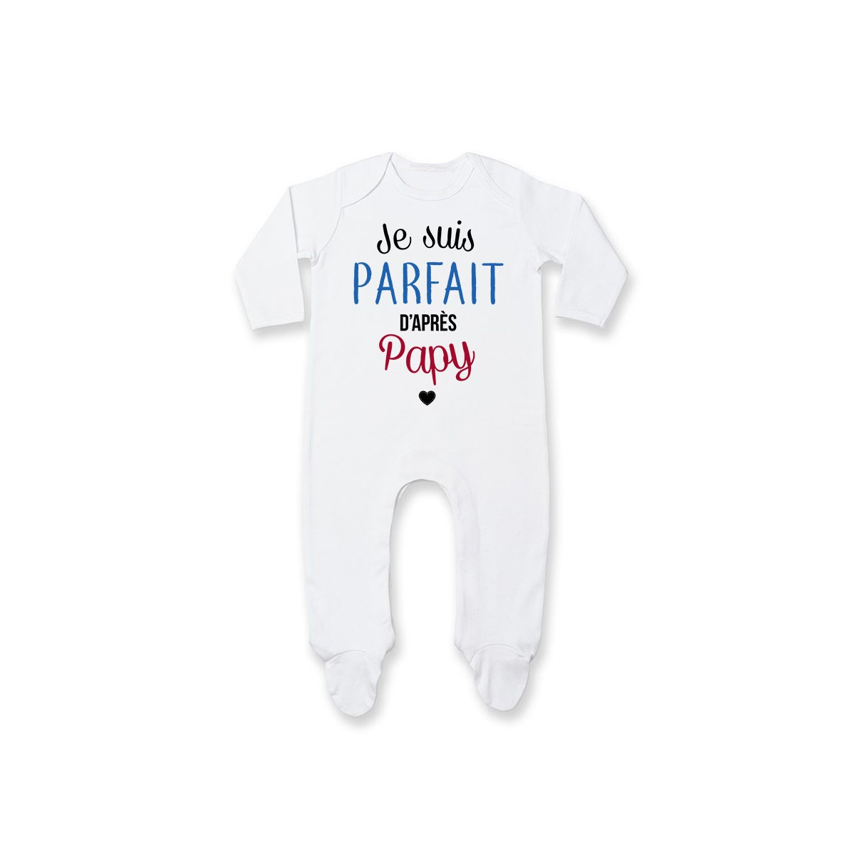 Pyjama bébé Je suis parfait d'après papy