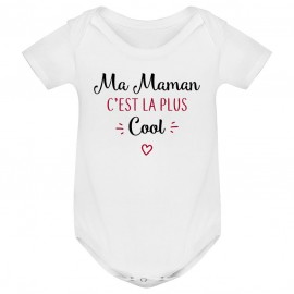 Body bébé Ma maman c'est la plus cool