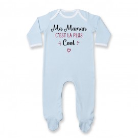 Pyjama bébé Ma maman c'est la plus cool