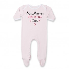 Pyjama bébé Ma maman c'est la plus cool