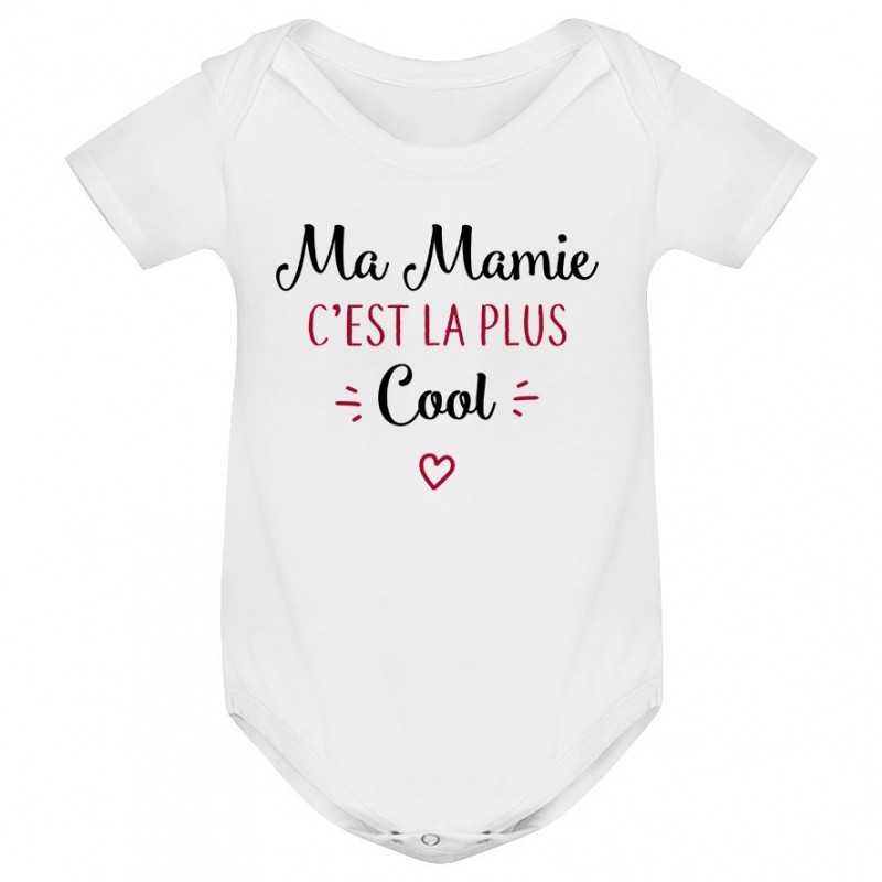 Body bébé Ma mamie c'est la plus cool