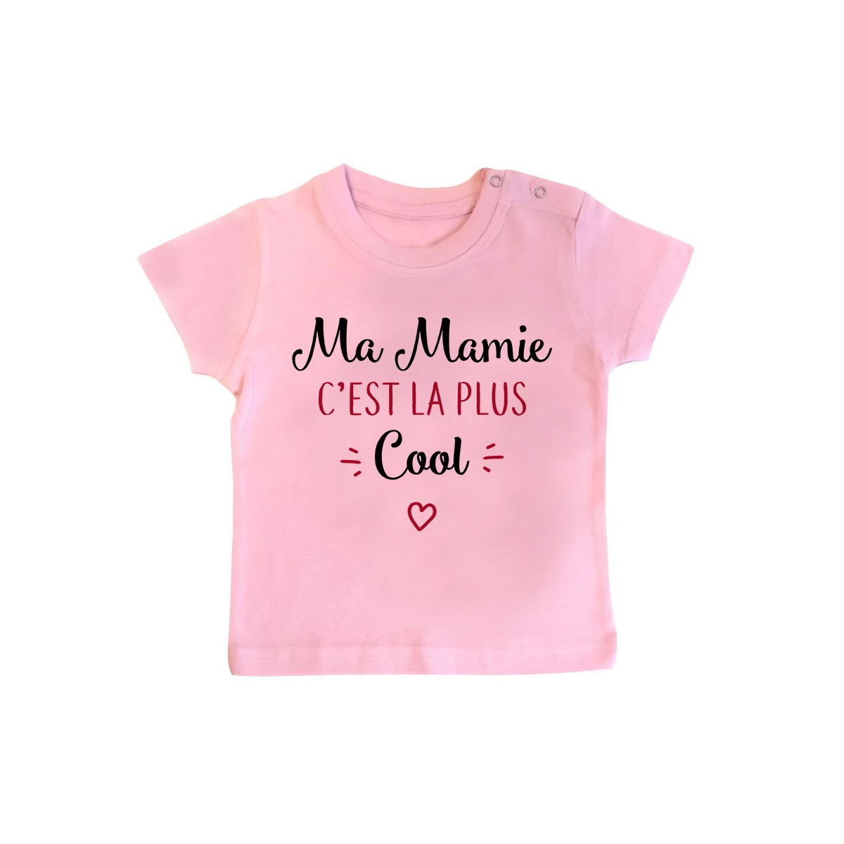 T-Shirt bébé Ma mamie c'est la plus cool