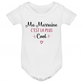 Body bébé Ma marraine c'est la plus cool