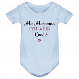 Body bébé Ma marraine c'est la plus cool