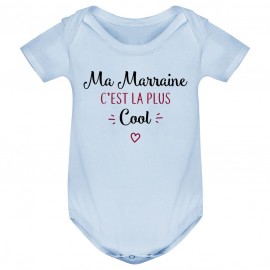 Body bébé Ma marraine c'est la plus cool