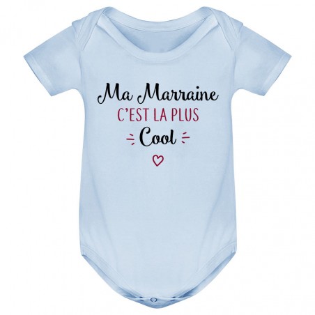 Body bébé Ma marraine c'est la plus cool
