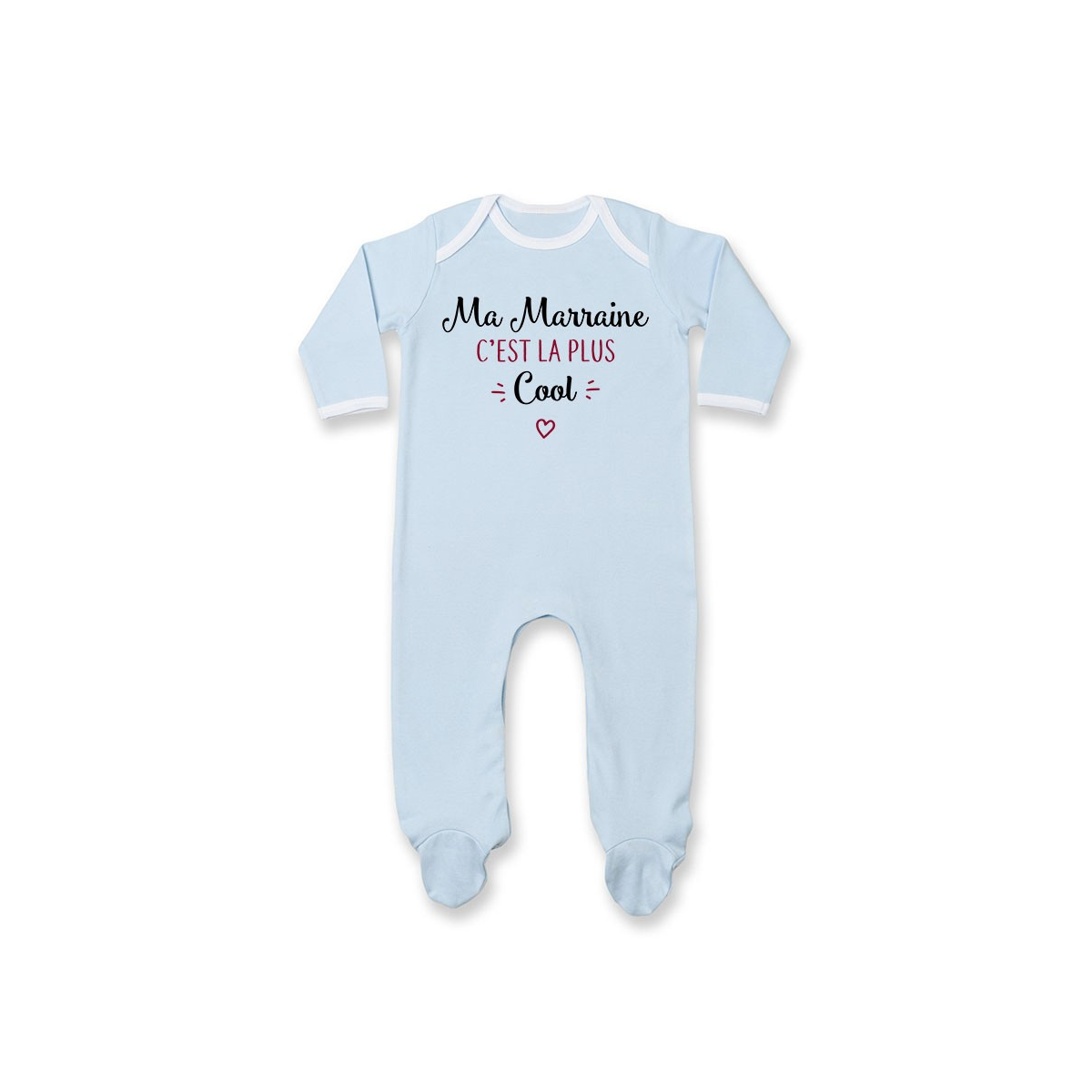 Pyjama bébé Ma marraine c'est la plus cool