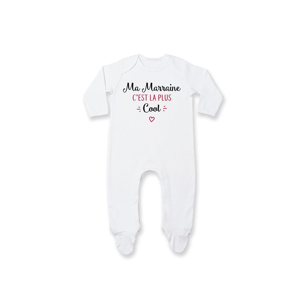 Pyjama bébé Ma marraine c'est la plus cool