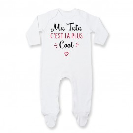 Pyjama bébé Ma tata c'est la plus cool