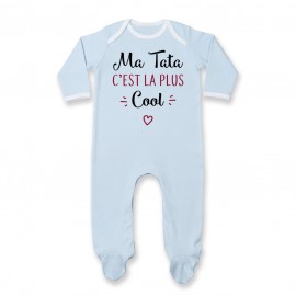 Pyjama bébé Ma tata c'est la plus cool