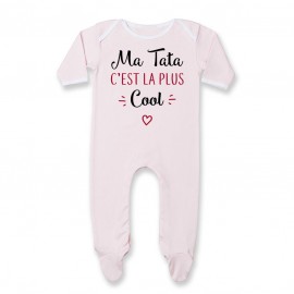 Pyjama bébé Ma tata c'est la plus cool